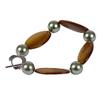 Armkette 4143 - Süßwasserperlen & Muscheln Armkette 4143 - Süßwasserperlen & Muscheln